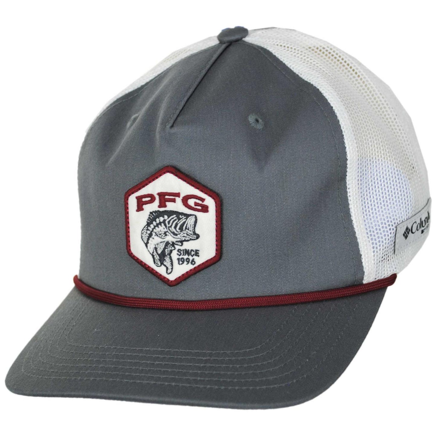 Columbia Sportswear | PFG River Rover Snapback Baseball Cap | 400079 | lead | CITY GREY