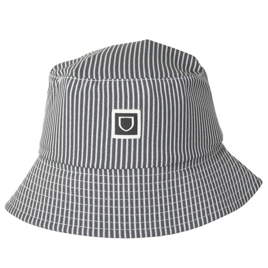 BRIXTON HATS | Eldon Water Packable Bucket Hat | 185561 | front | GREY HICKORY