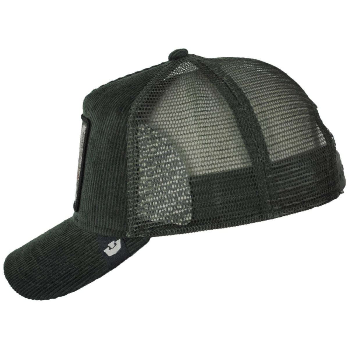 Goorin Bros | Corduroy Tuff Mesh Trucker Snapback Baseball Cap | 200848 | profile | PALM
