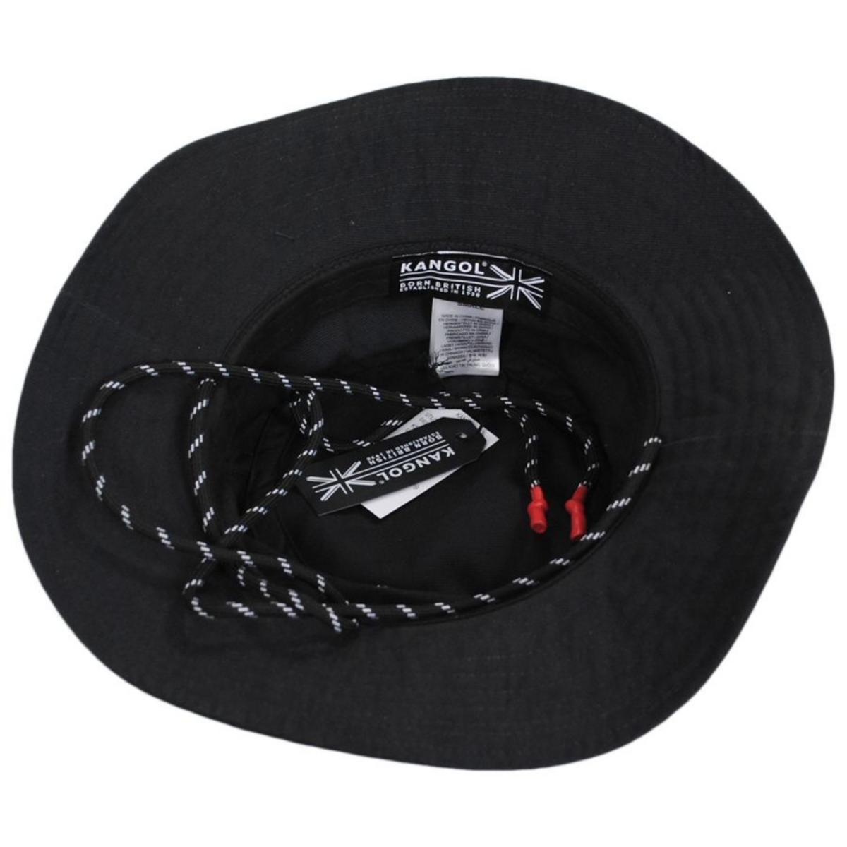 Kangol | Jungle Utility Cords Cotton Bucket Hat | 185779 | under | COAL