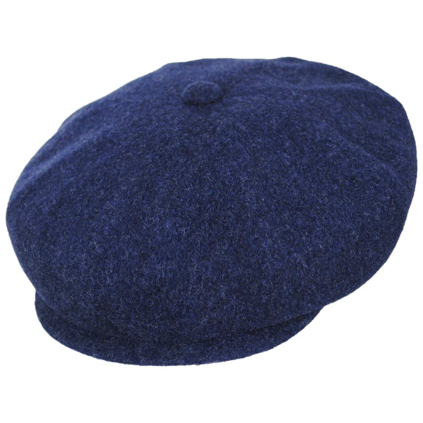 Kangol | Hawker Wool Newsboy Cap | 160943 | lead | NAVY MARL