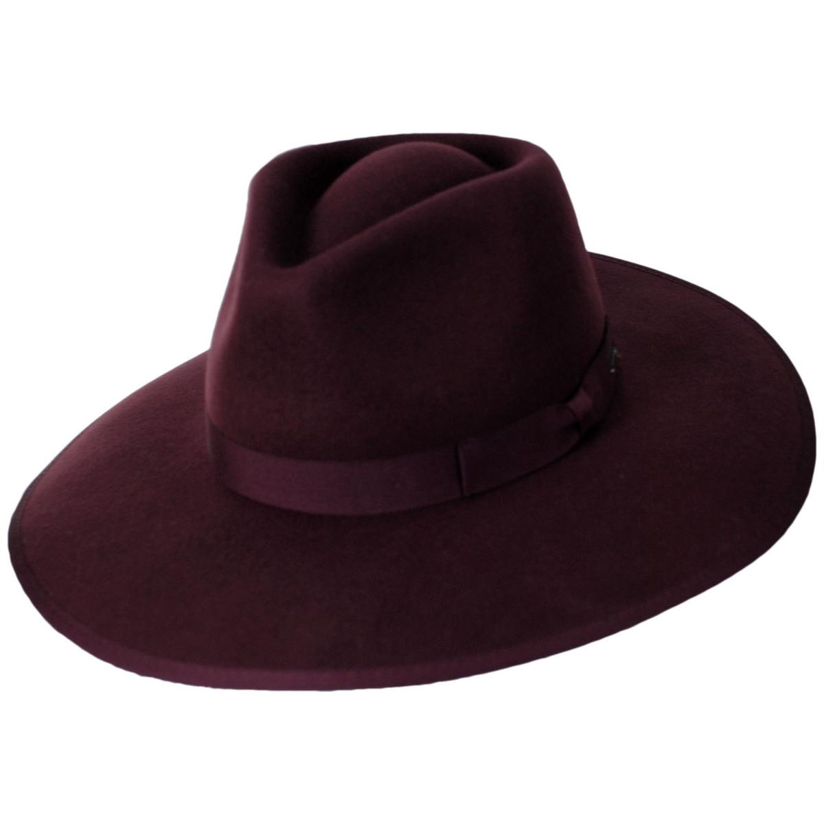 BRIXTON HATS | Jo Wool Felt Rancher Fedora Hat