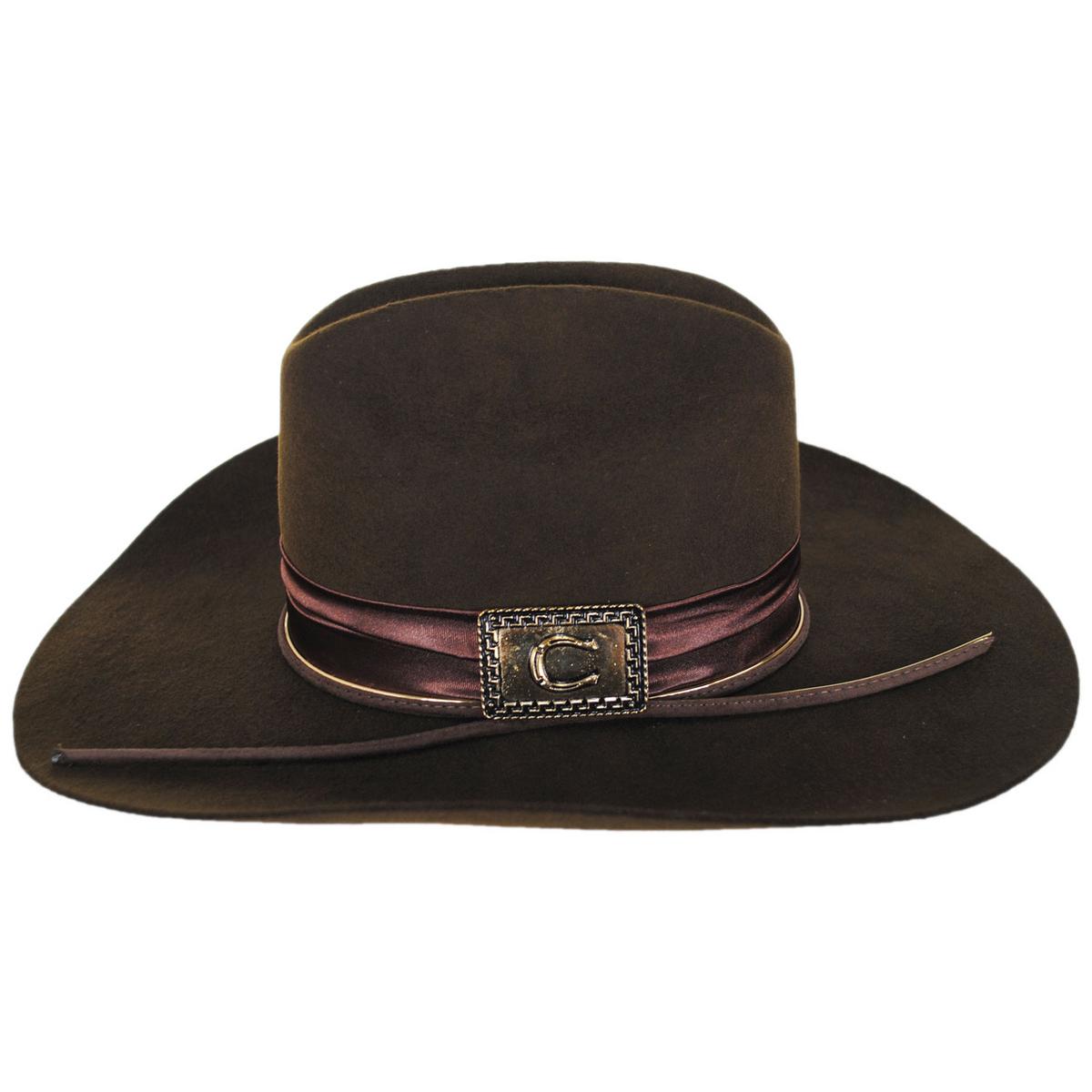 Charlie 1 Horse | Songbird Wool Felt Western Hat | 124966 | profile | CHOCOLATE