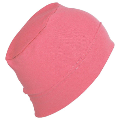 Slumbercap | Cotton Beanie Hat | 500899 | lead | SALMON