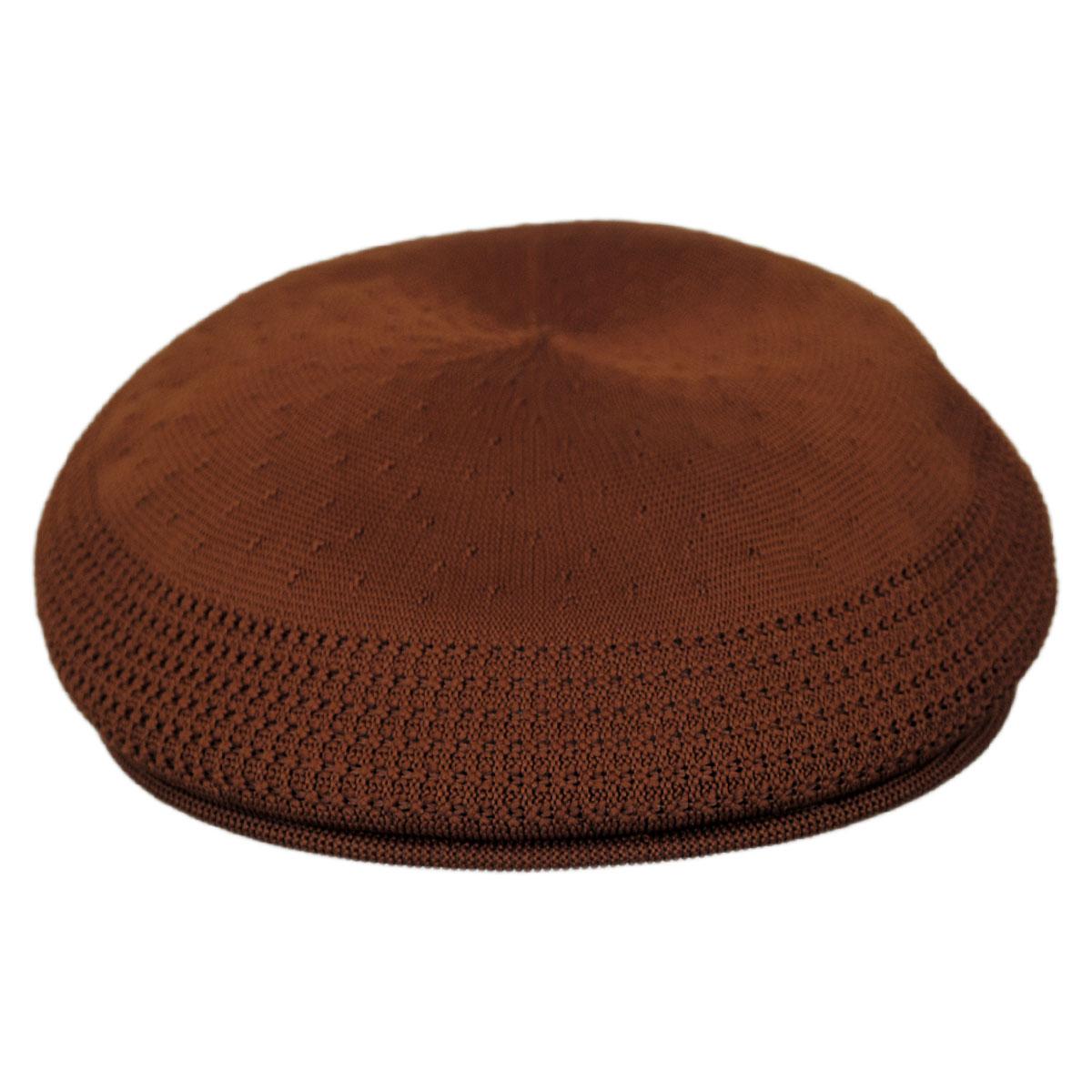 Kangol | Tropic Ventair 504 Ivy Cap - Fashion Colors II | 160803A | front | COGNAC