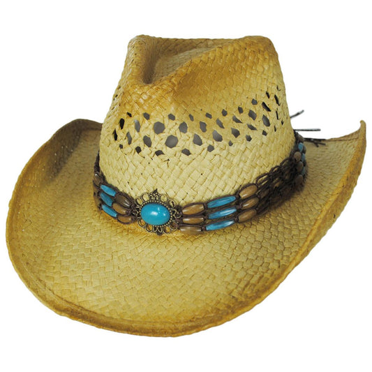 Jeanne Simmons | Lagoon Toyo Straw Cowboy Hat | 101815 | lead | NATURAL