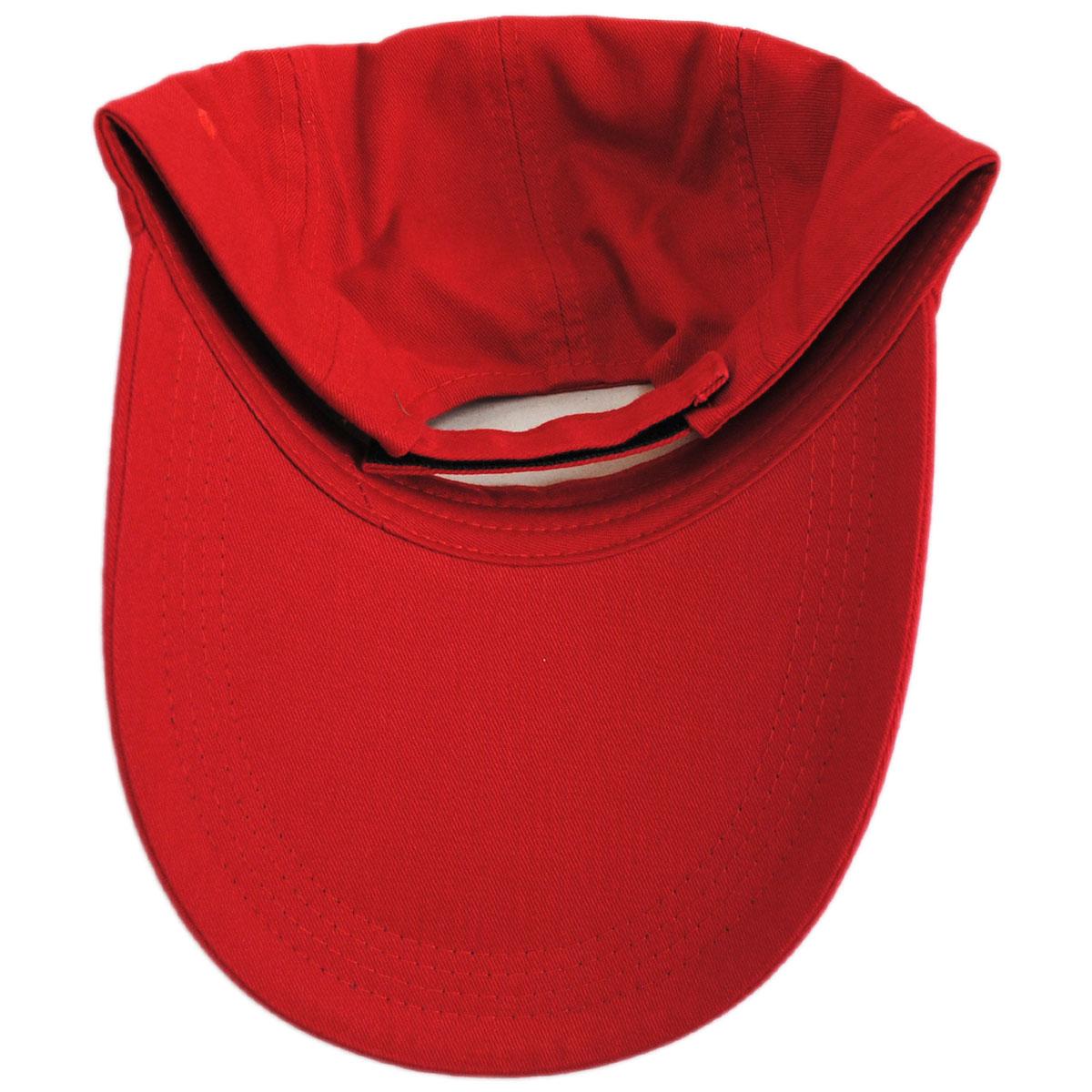 Village Hat Shop | Wholesale Long Bill Adjustable Baseball Cap B2B Pre-Pack | B2B222440 | under | RED