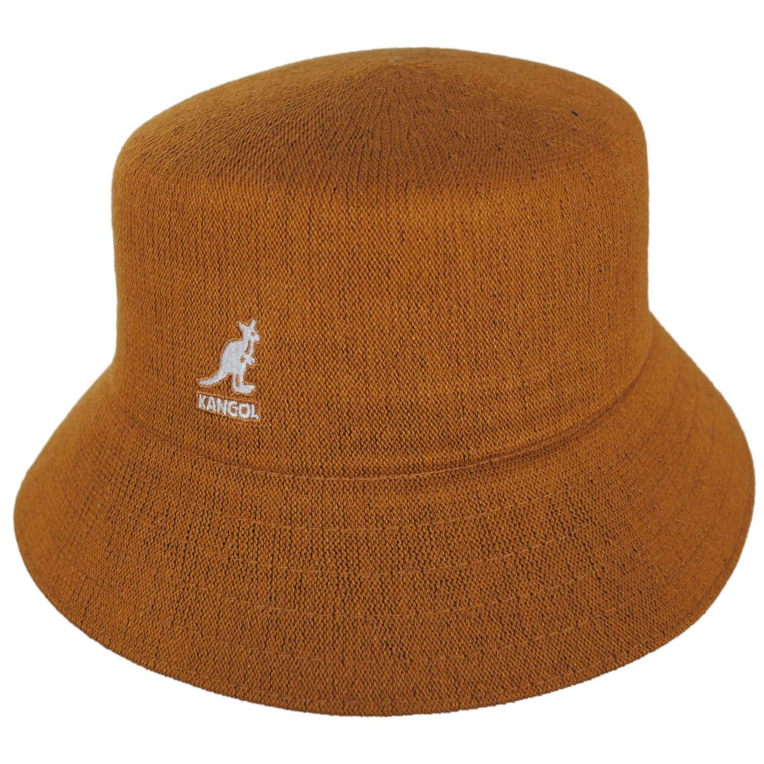 Kangol | Bamboo Lahinch Bucket Hat | 185844 | lead | RUSTIC CARAMEL