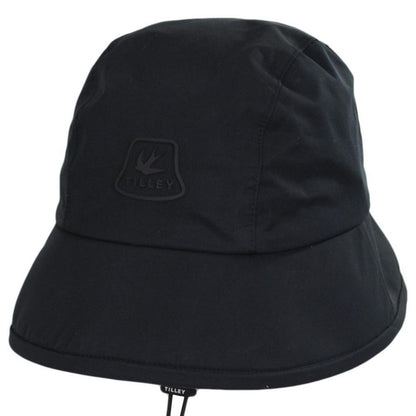 Tilley Endurables | Storm Bucket Rain Sou'wester Hat | 400848 | lead | BLACK