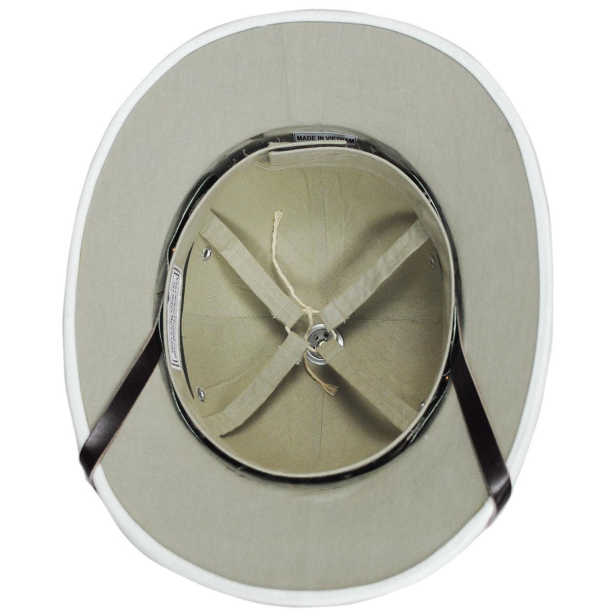 Village Hat Shop | Wholesale Indian Pith Helmet B2B Pre-Pack | B2B155805 | under | WHITE