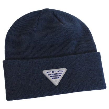 Columbia Sportswear | Fish Flag Acrylic Knit Cuffed Beanie Hat | 500741 | under | CARBON