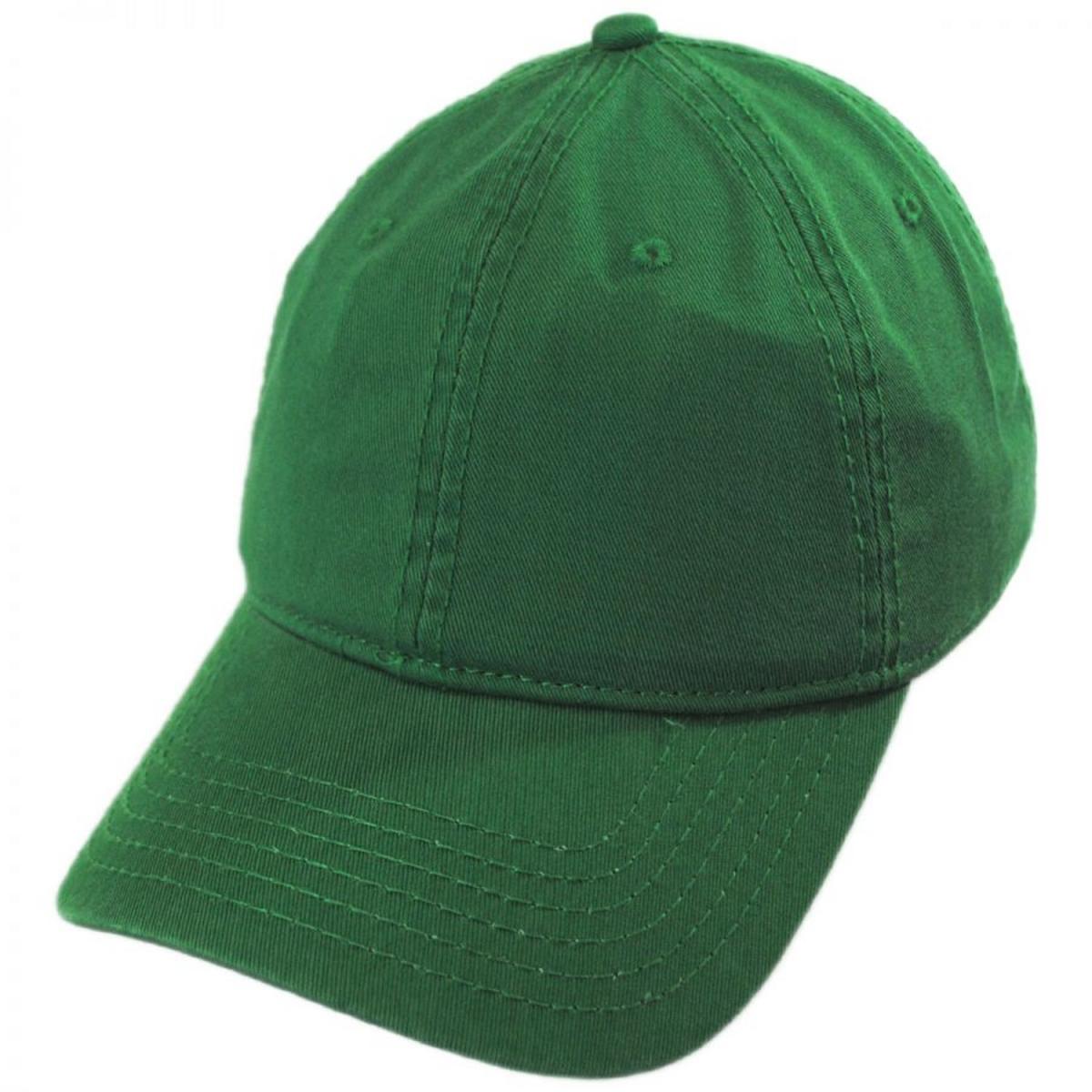 Otto | LoPro Washed Cotton Twill Strapback Baseball Cap Dad Hat | 201407 | lead | KELLY
