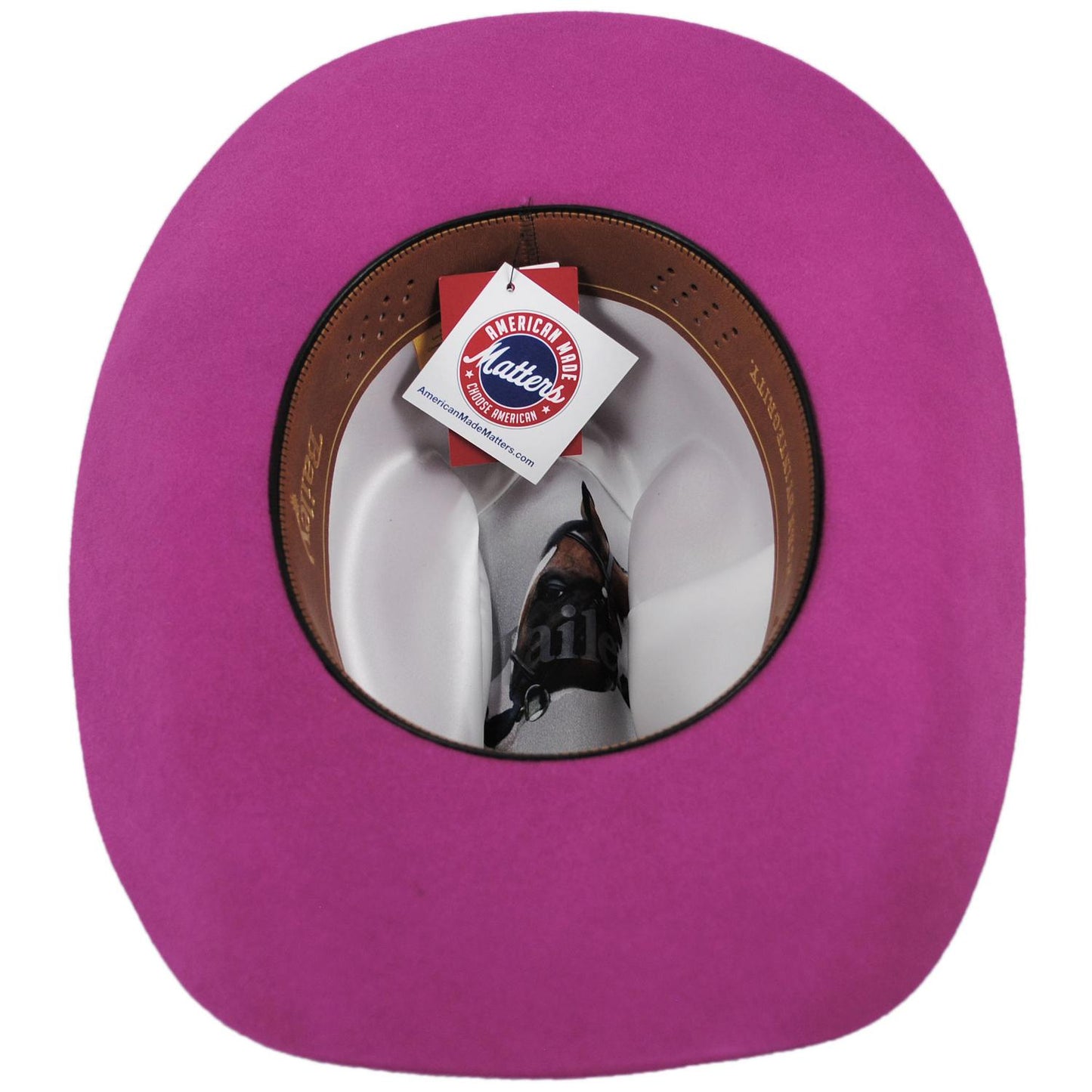 Bailey Western | Lightning Wool and Angora Felt Cowboy Hat - Fashion Colors | 130022 | under | MAGENTA HAZE