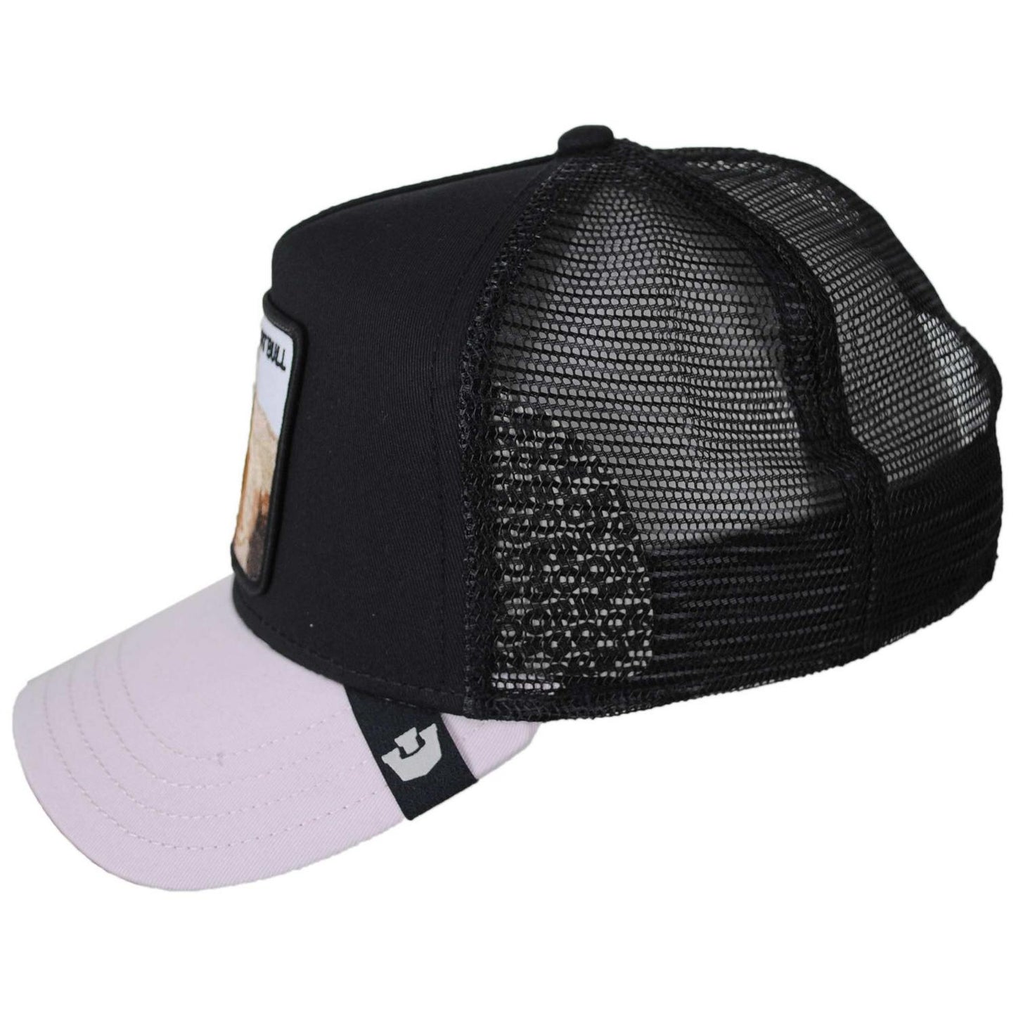 Goorin Bros | Pitbull Mesh Trucker Snapback Baseball Cap | 200405 | profile | VOID/WHISPER
