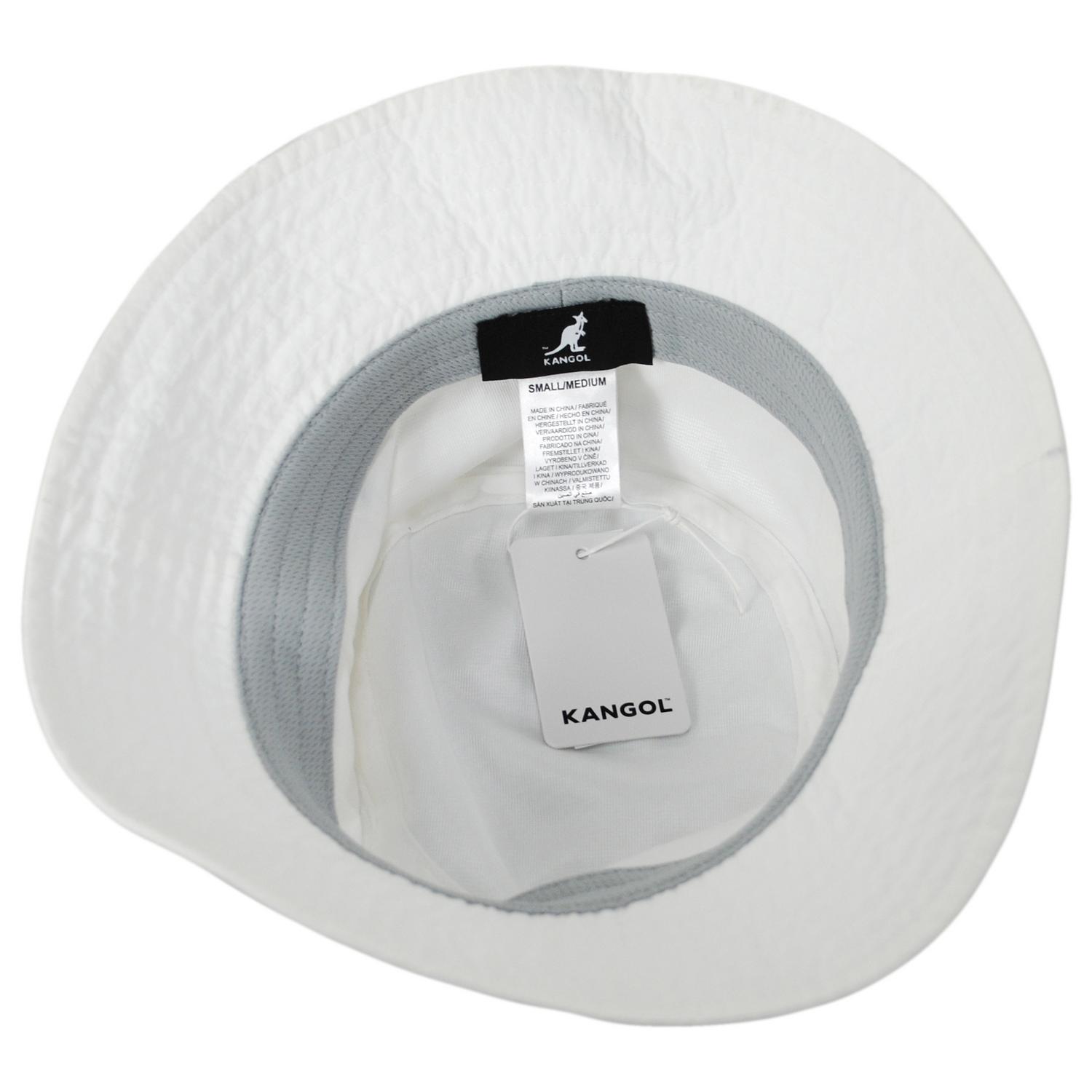 Kangol | Kangolf Nylon Lahinch Bucket Hat | 185842 | under | WHITE