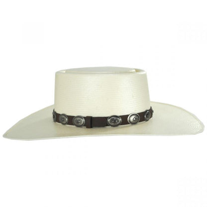 Charlie 1 Horse | Sierra Desert Shantung Straw Planter Hat | 127009 | profile | NATURAL