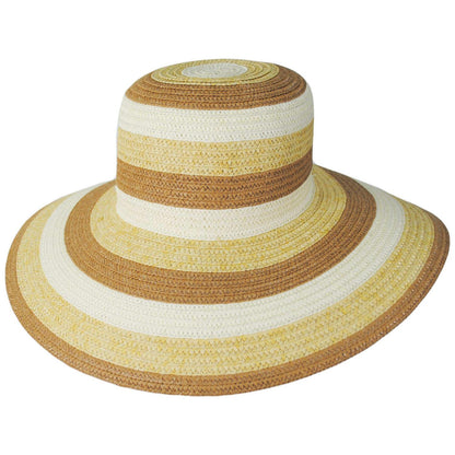 San Diego Hat Company | Sweets Striped Toyo Straw Sun Hat | 103597 | lead | NATURAL STRIPE