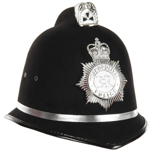 Elope | British Bobby Helmet | 190313 | lead | BLACK/SILVER