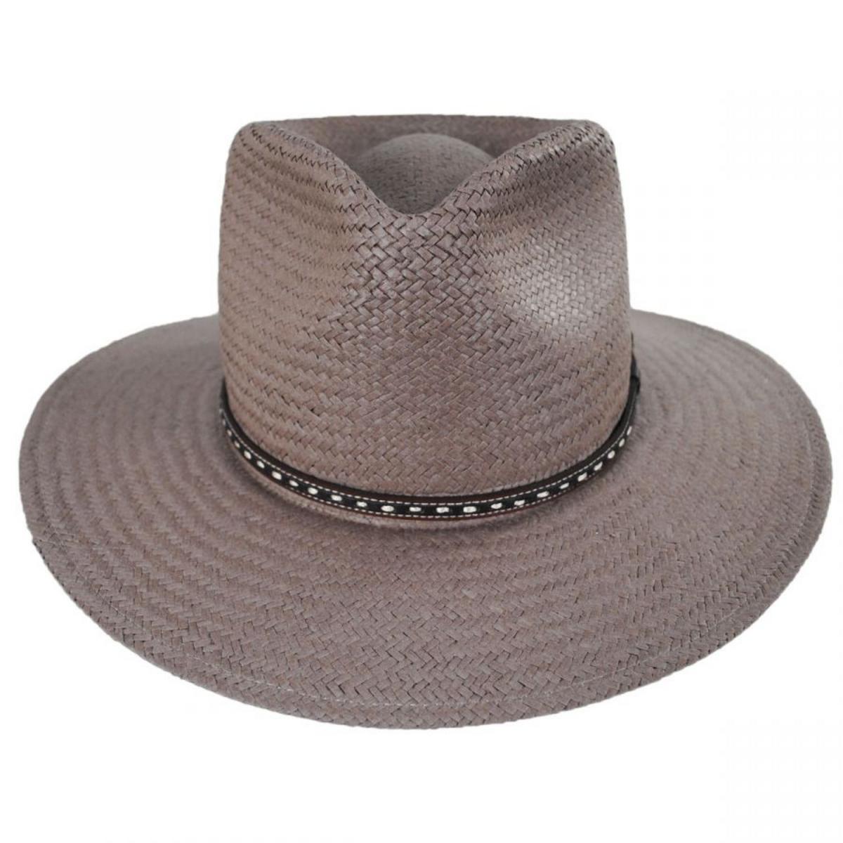Bailey 1922 | Ore Raindura Straw Blend Outback Hat | 127725 | front | STONE