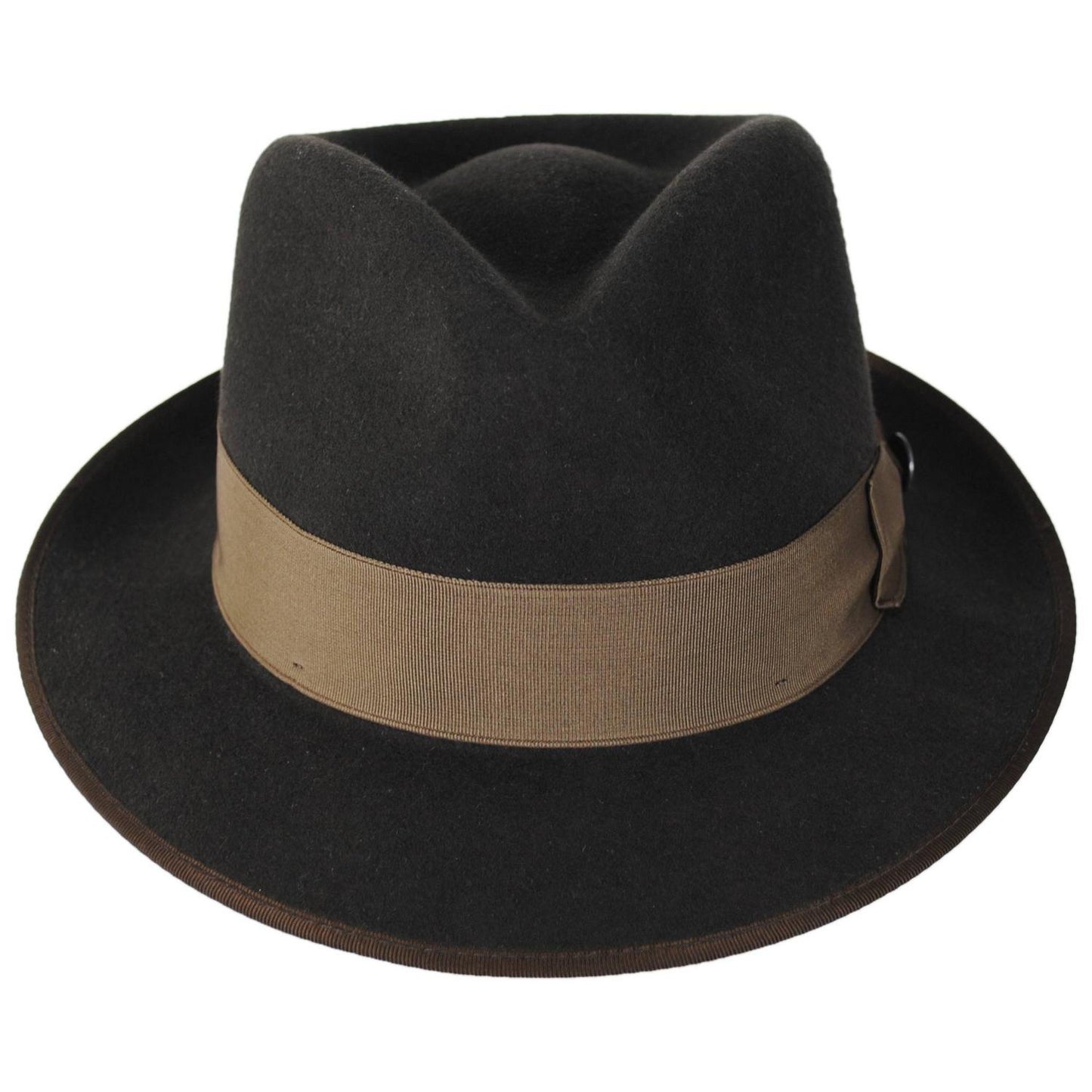 Stetson | Hashtag Wool Felt Fedora Hat | 130771 | front | SAGE