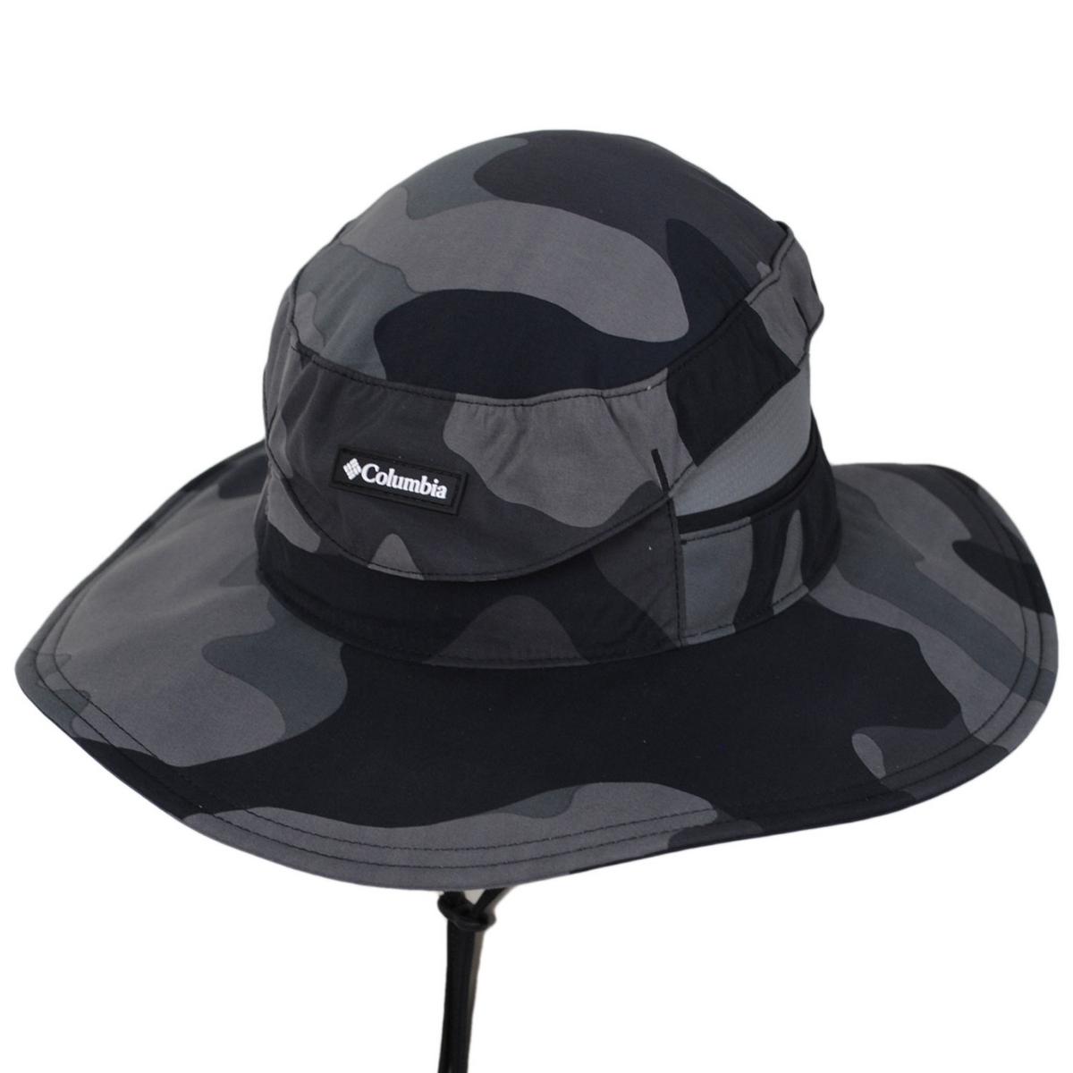 Columbia Sportswear | Bora Bora Printed Booney Hat | 400121 | lead | BLACK MOD CAMO