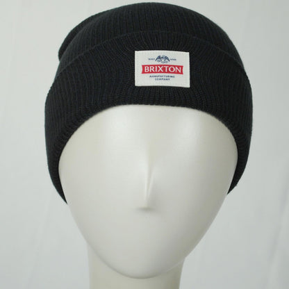 BRIXTON HATS | Trademark Beanie Hat | 502711 | front | BLACK