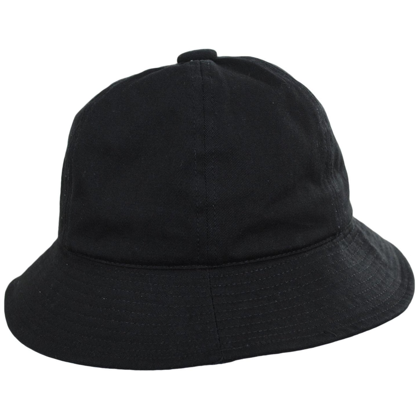 Kangol | Washed Cotton Casual Bucket Hat | 185804 | profile | BLACK