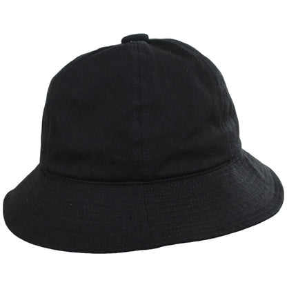 Kangol | Washed Cotton Casual Bucket Hat | 185804 | profile | BLACK