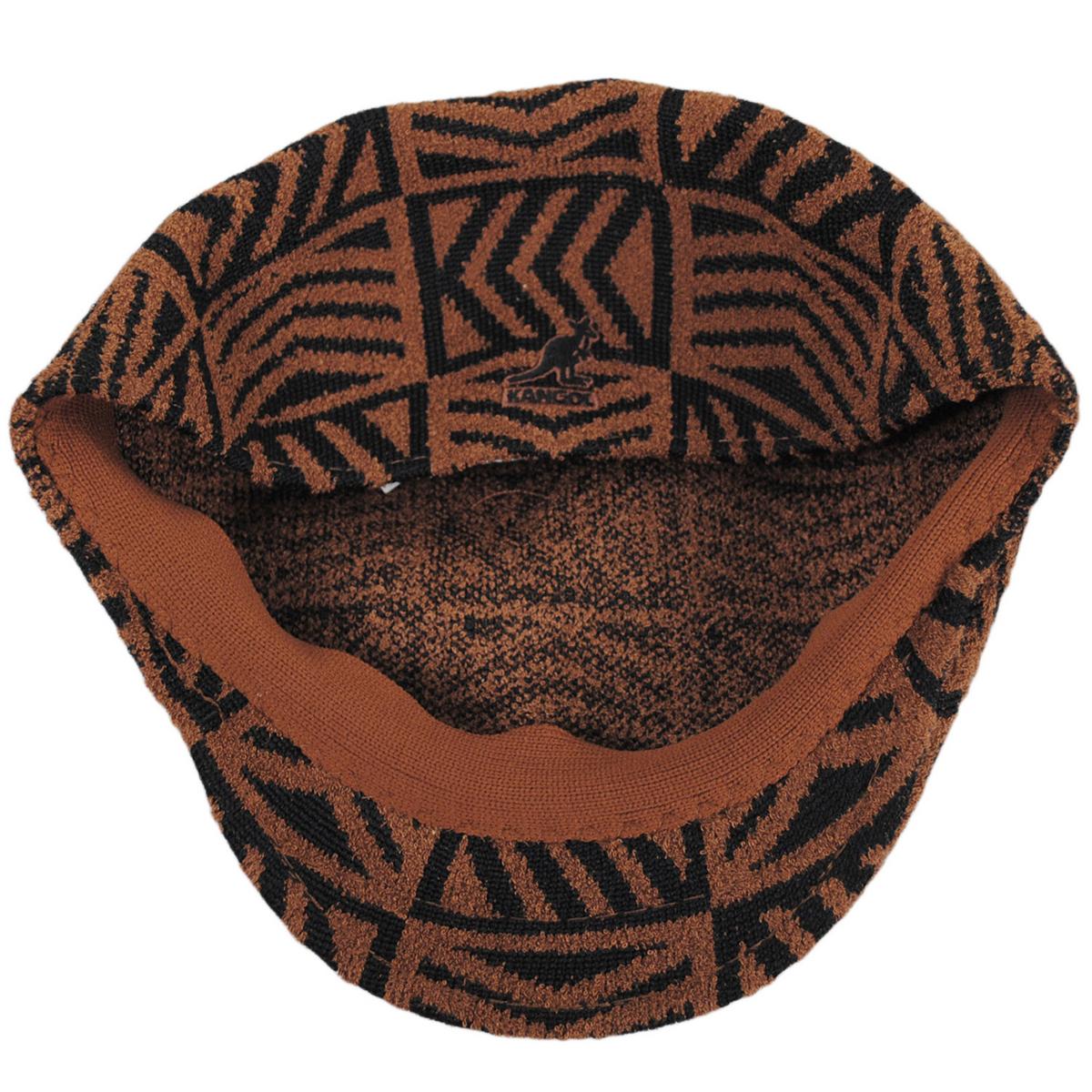 Kangol | Network Jacquard 507 Ivy Cap | 161025 | under | MAHOGANY/BLACK