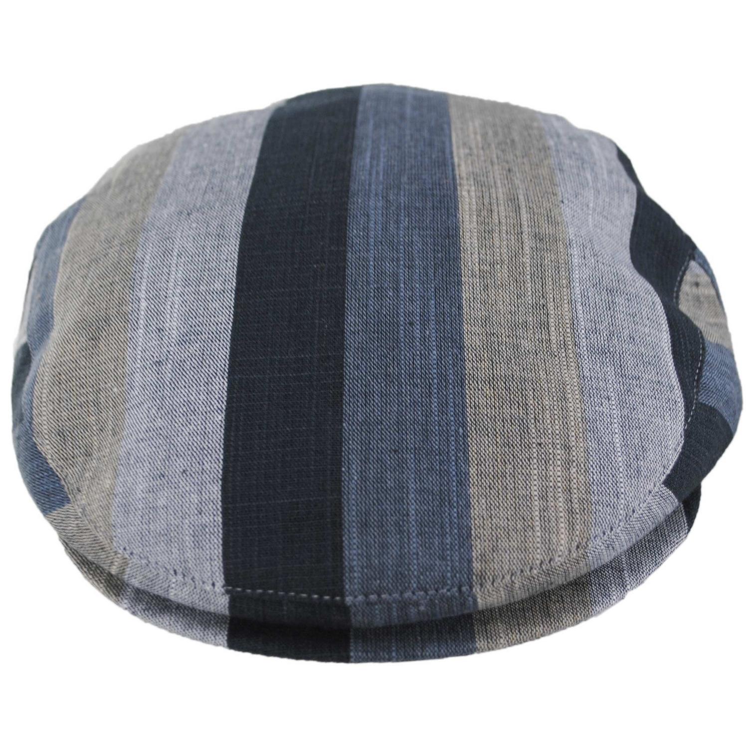 Bailey 1922 | Kit Stripe Cotton Ivy Cap | 167240 | front | BLACK MULTI