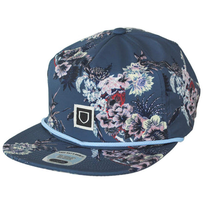 BRIXTON HATS | Beta Water MP Snapback Baseball Cap | 201898 | lead | MIDNIGHT BLUE