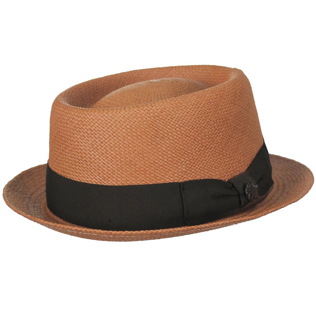 Bigalli | Panama Straw Pork Pie Hat | 129214 | lead | PUTTY