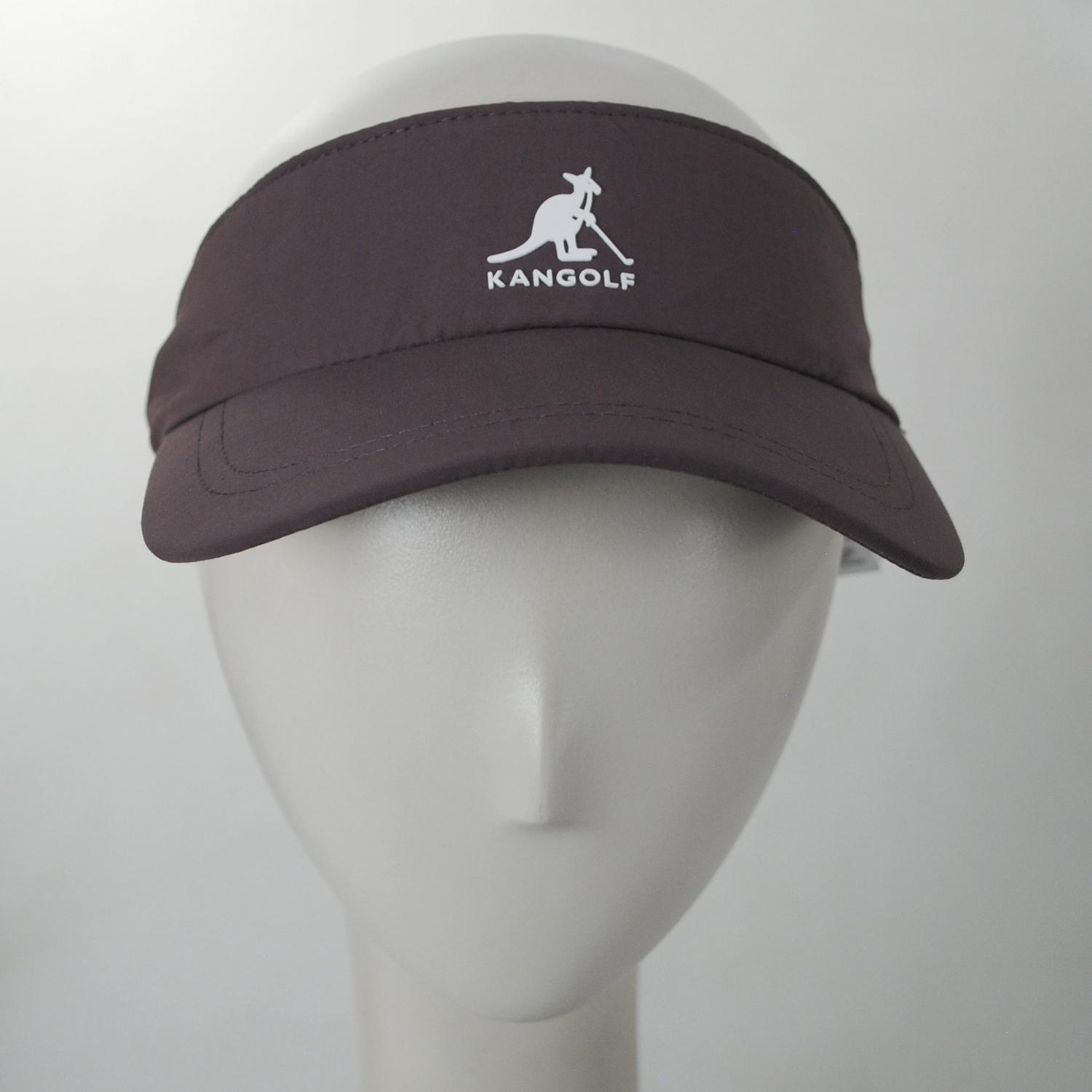 Kangol | Kangolf Cotton Visor | 195608 | front | BURGUNDY