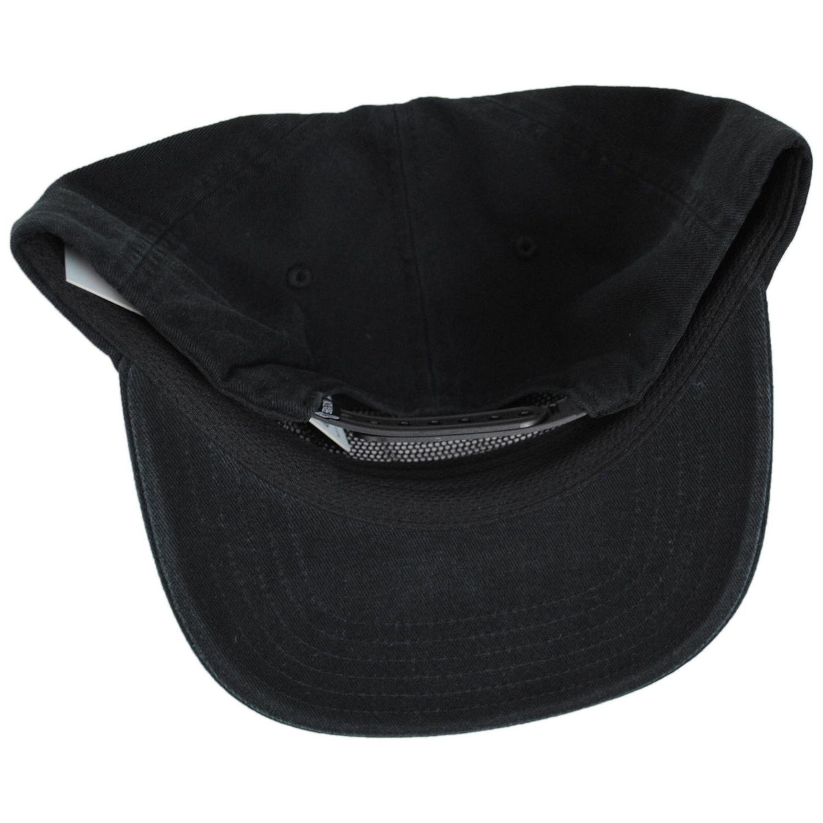 BRIXTON HATS | 76 Certified Cotton Snapback Baseball Cap | 201697 | under | WASHED BLACK