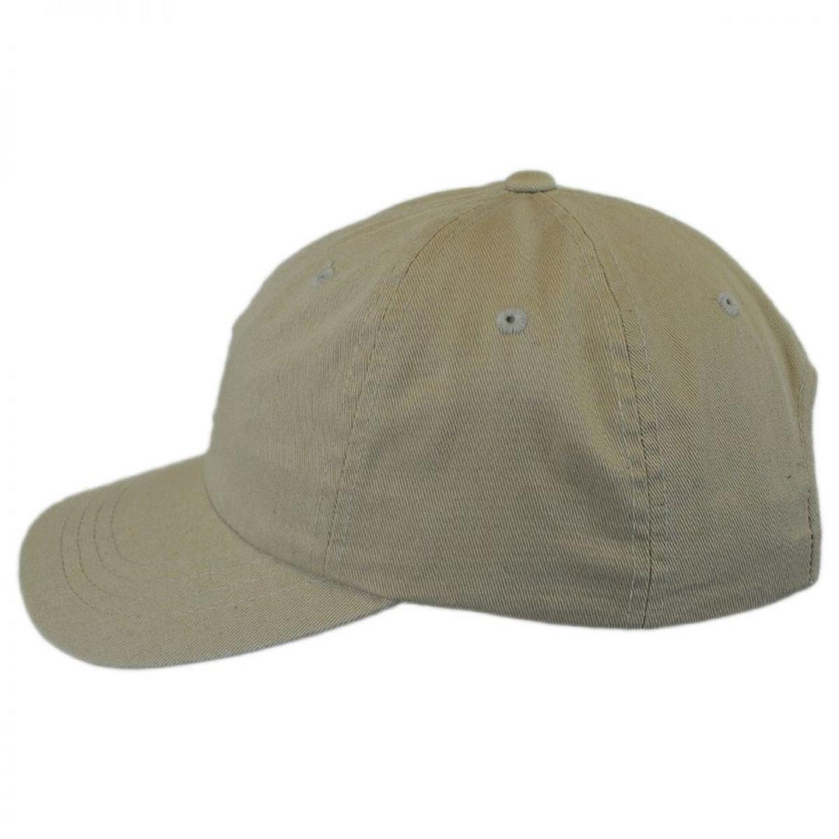 Kangol | Washed Cotton Strapback Baseball Cap Dad Hat | 201173 | profile | KHAKI