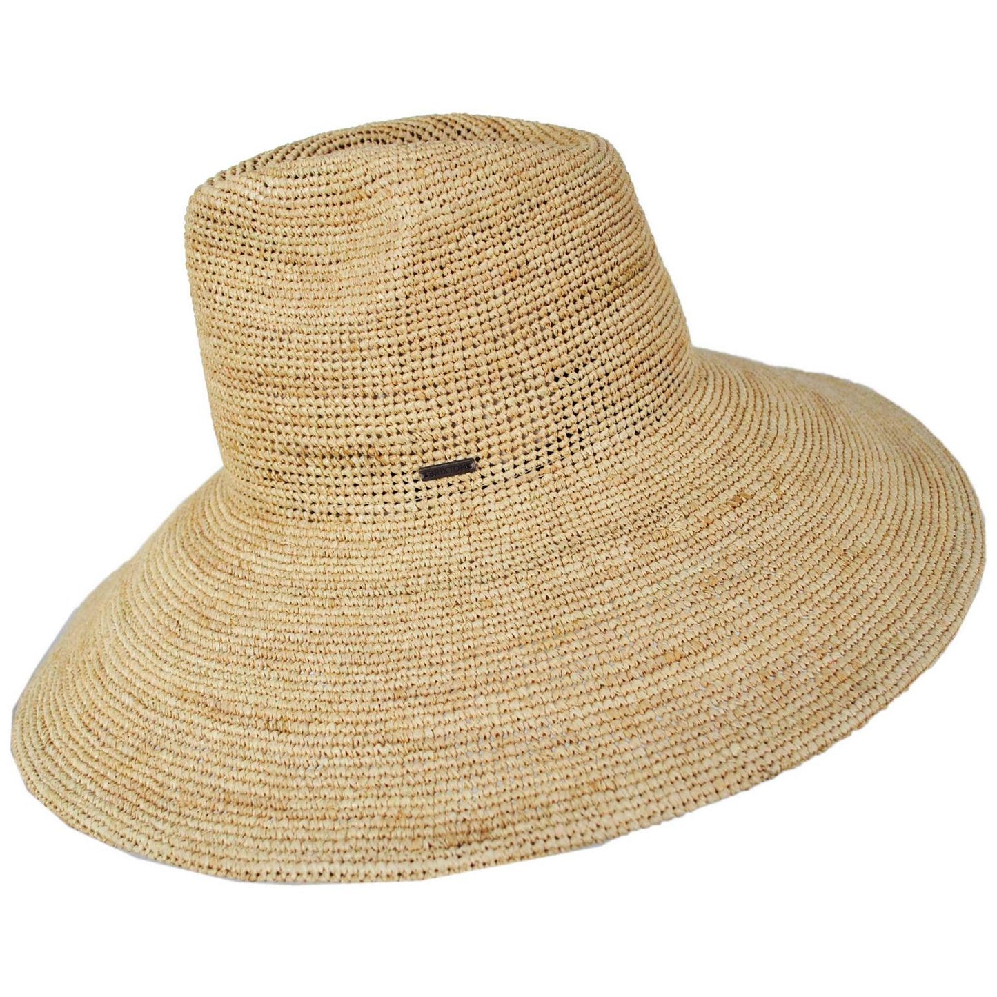 BRIXTON HATS | Helena Raffia Straw Fedora Hat | 104064 | profile | TAN
