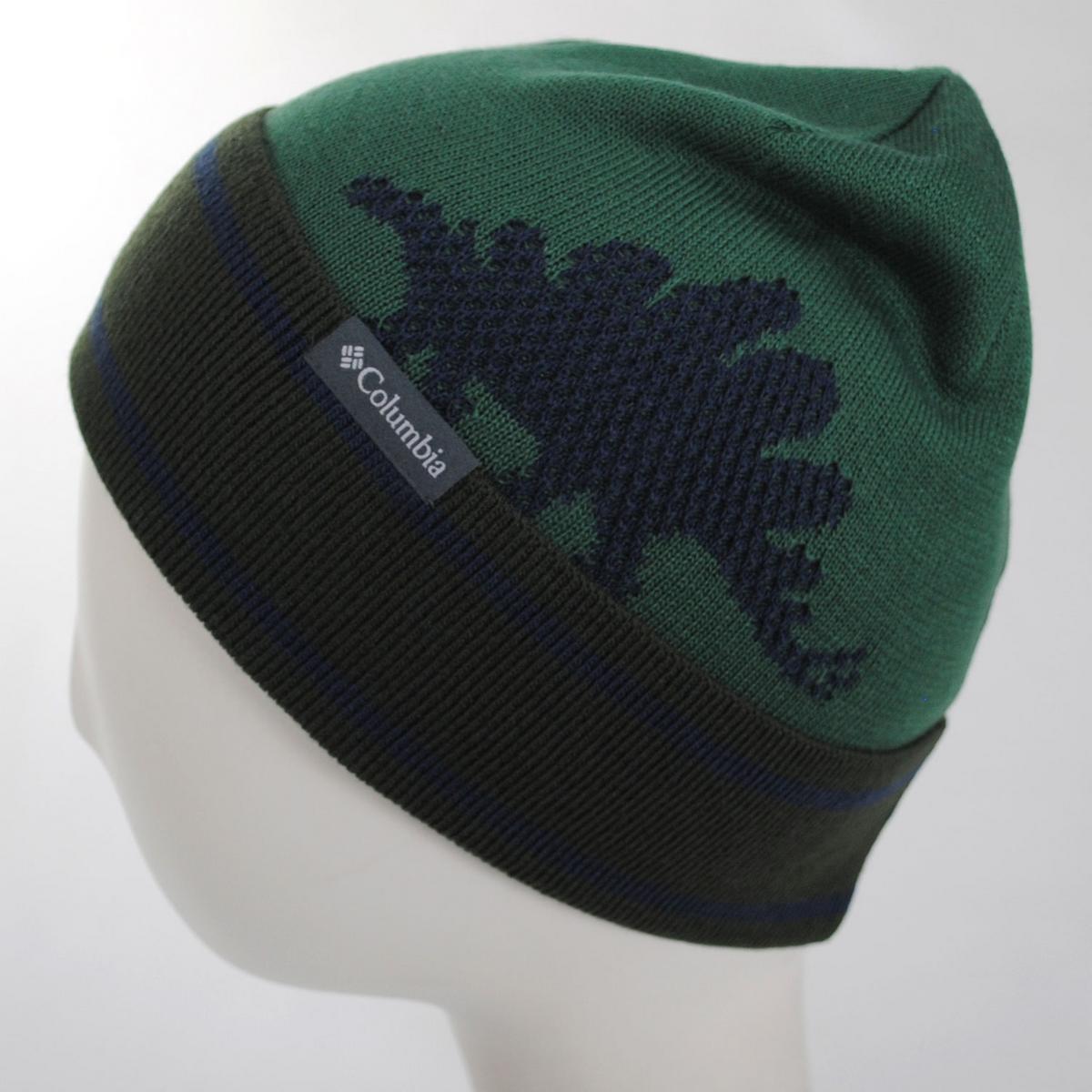 Columbia Sportswear | Kitterwibbit Acrylic Knit Beanie Hat | 509607 | profile | RAIN FOREST