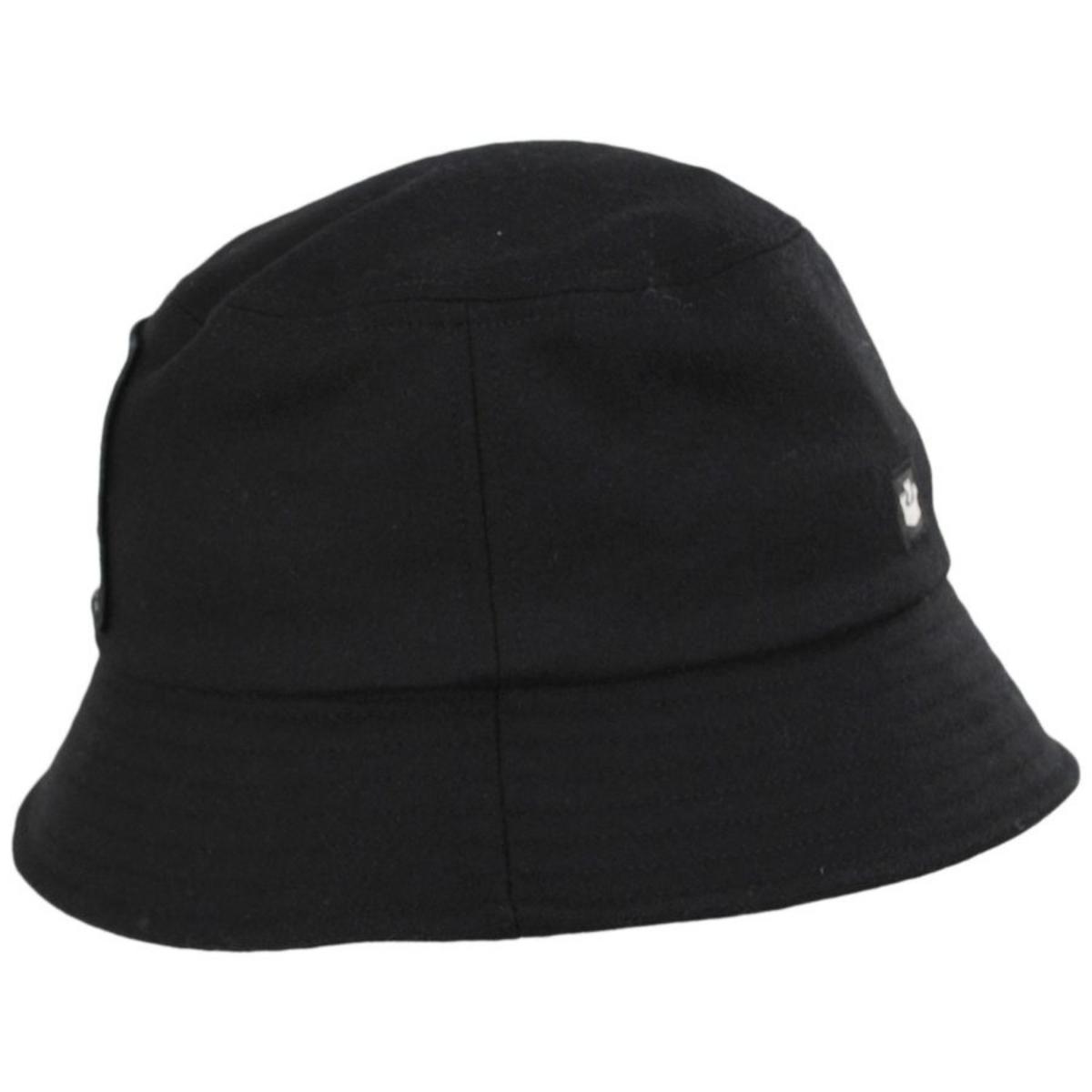 Goorin Bros | Panther Heat Wool Blend Bucket Hat | 187512 | profile | BLACK