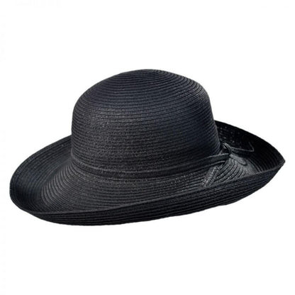 sur la tete | Traveler Toyo Straw Breton Sun Hat | 104200 | profile | BLACK