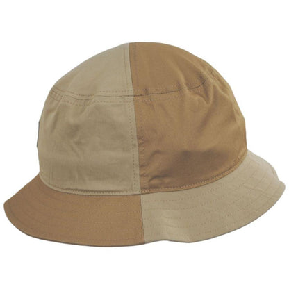BRIXTON HATS | Beta Color Block Cotton Bucket Hat | 185545 | profile | SAND/KHAKI