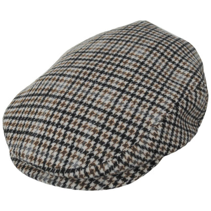 BRIXTON HATS | Hooligan Houndstooth Plaid Ivy Cap | 161564 | lead | OFF WHITE/DESERT PALM