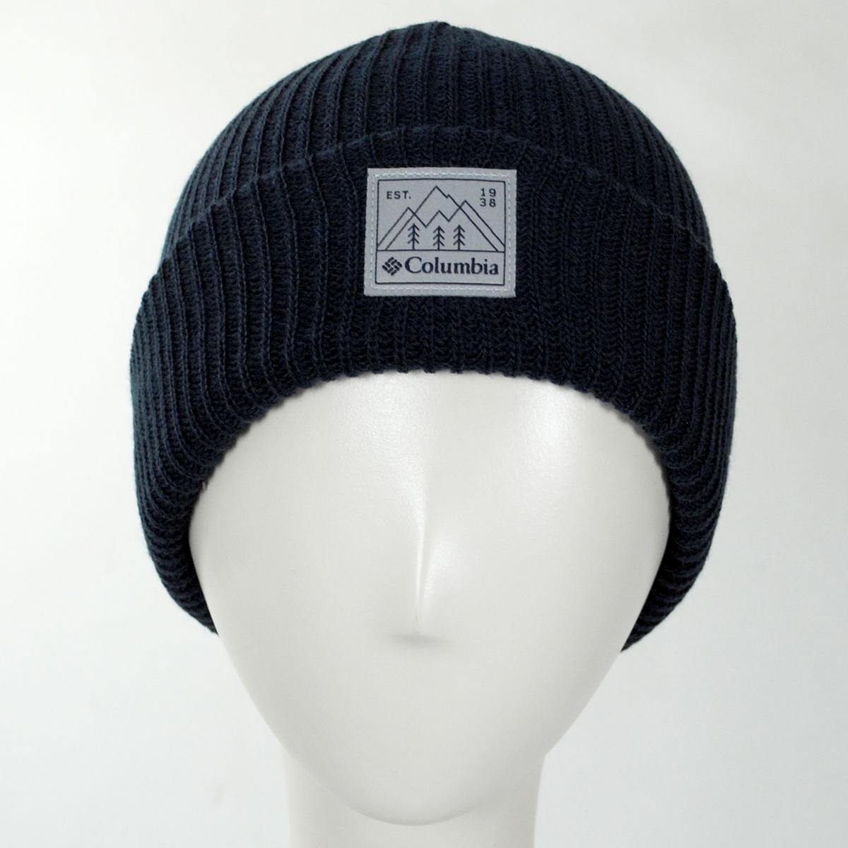Columbia Sportswear | Youth Whirlibird Cuffed Beanie | 509616 | front | COLLEGIATE NAVY