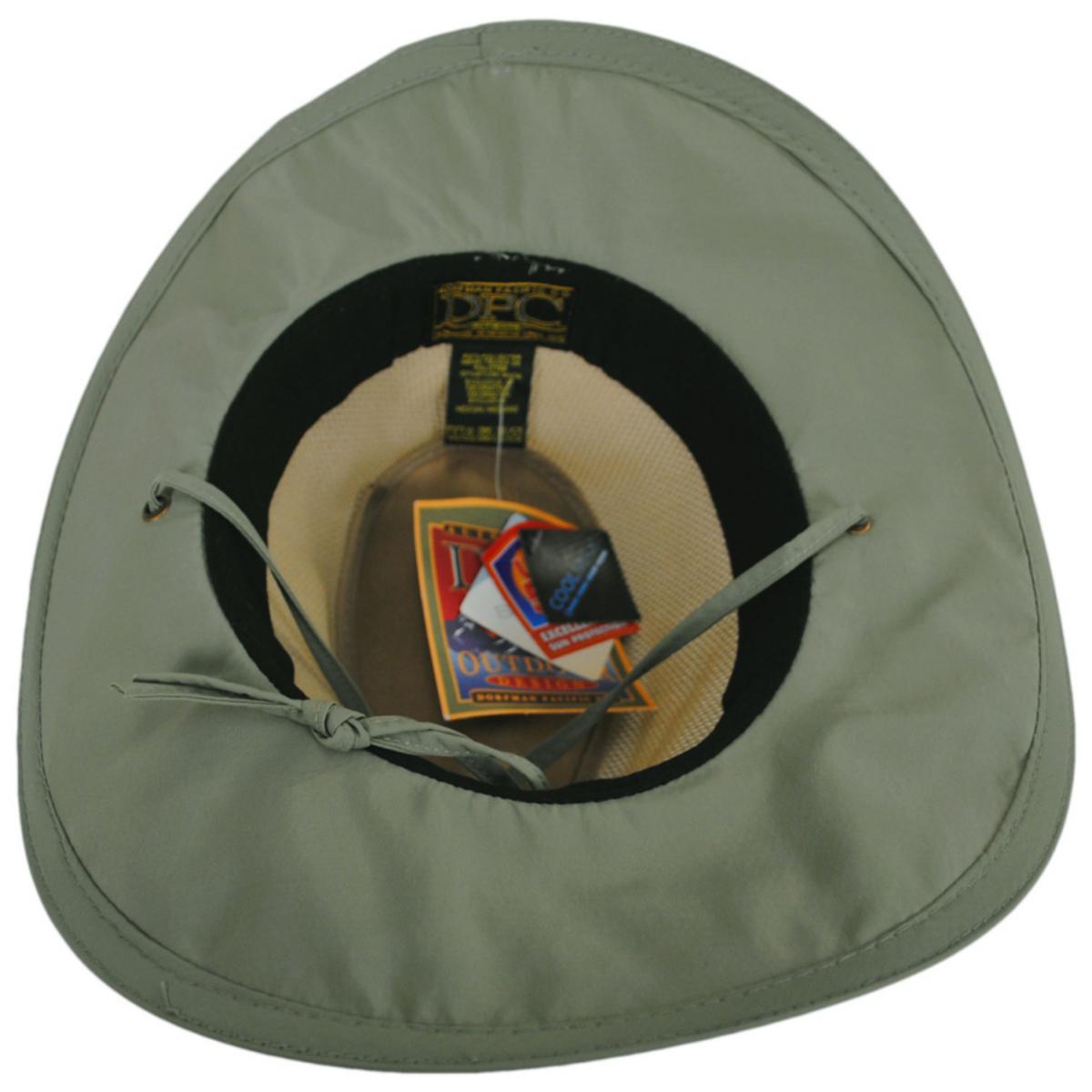 Dorfman Pacific | Supplex Aussie Hat | 400222 | under | FOSSIL