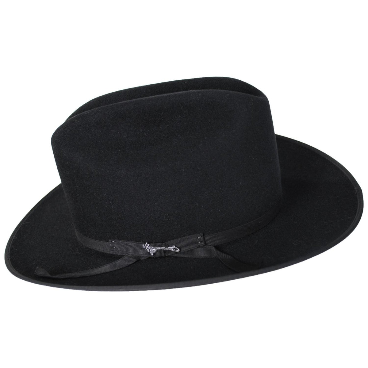 Stetson | Open Road 6X Fur Felt Western Hat | 130620 | profile | BLACK