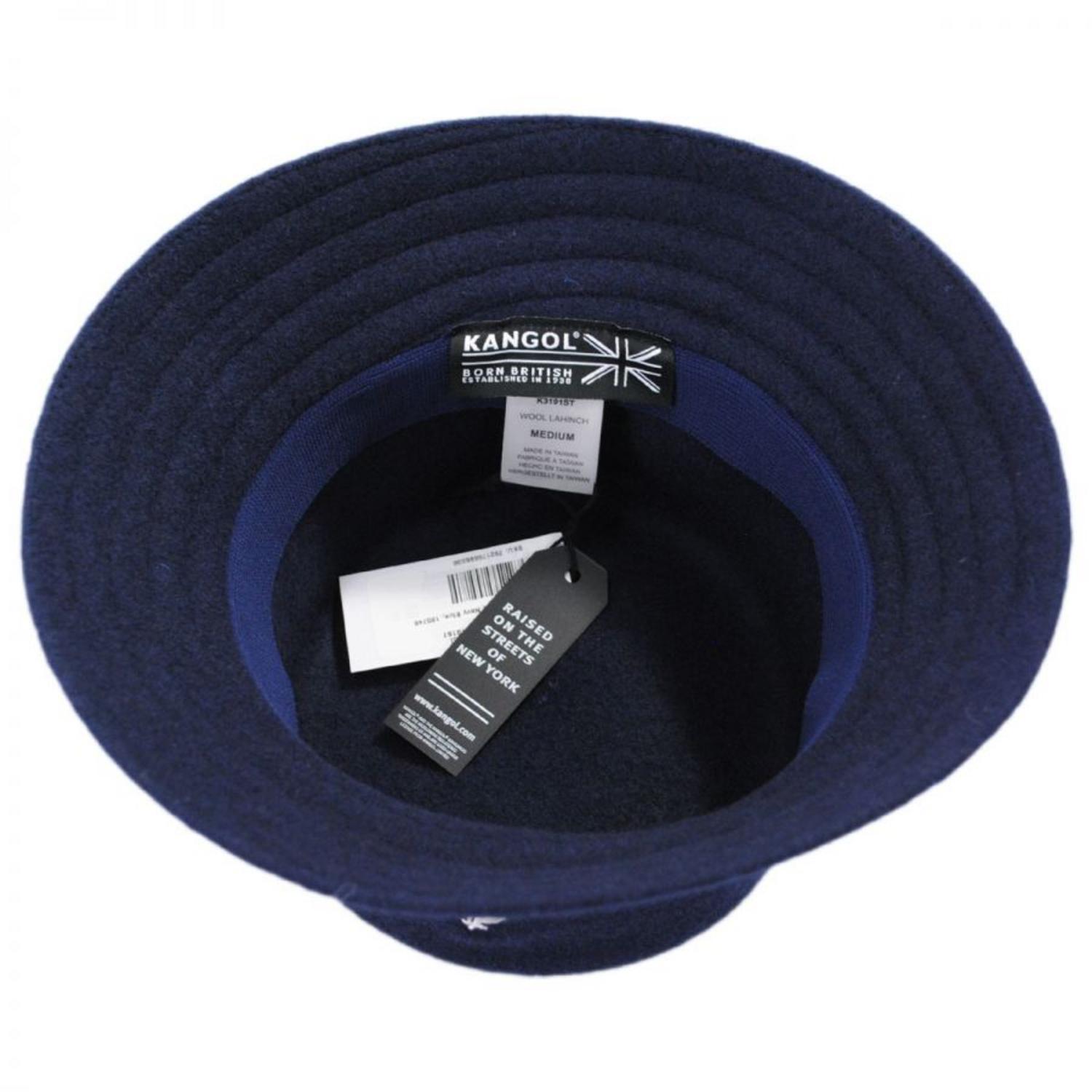 Kangol | Lahinch Wool Bucket Hat | 185748 | under | NAVY
