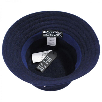 Kangol | Lahinch Wool Bucket Hat | 185748 | under | NAVY