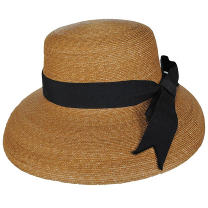 Peter Beaton | Holly Milan Straw Lampshade Sun Hat | 102232 | profile | BLACK