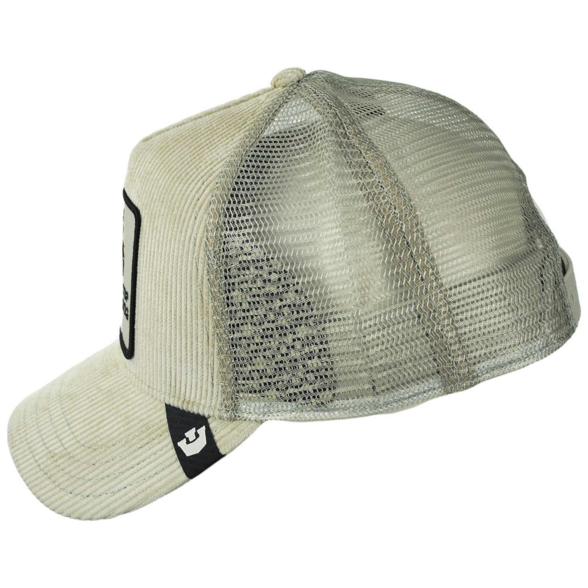 Goorin Bros | Corduroy Top Dog Mesh Trucker Snapback Baseball Cap | 200849 | profile | SCOUT