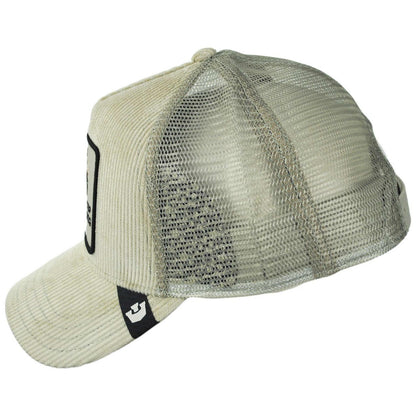 Goorin Bros | Corduroy Top Dog Mesh Trucker Snapback Baseball Cap | 200849 | profile | SCOUT