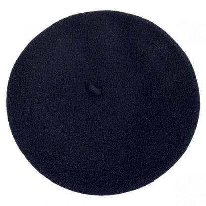 Heritage par Laulhere | Authentique Classic Wool Beret | 151058 | profile | MARINE